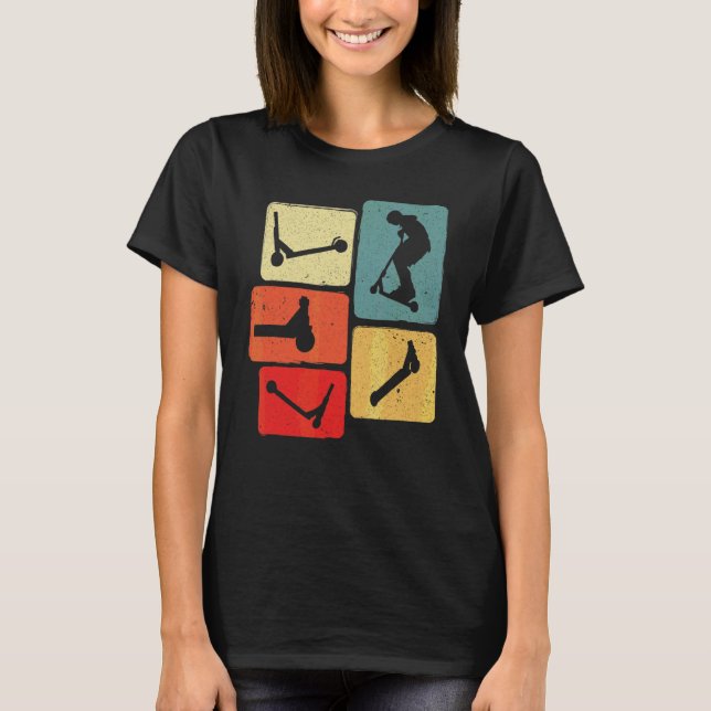 Scooter Frame Kick Scooter T-Shirt (Front)