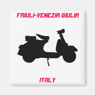 Scooter, Friuli-Venezia Giulia, Italy Magnet