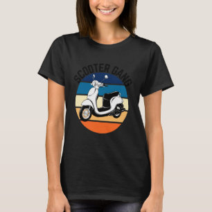 Scooter Gang Retro Vintage Moped Motorcycle Gear 2 T-Shirt