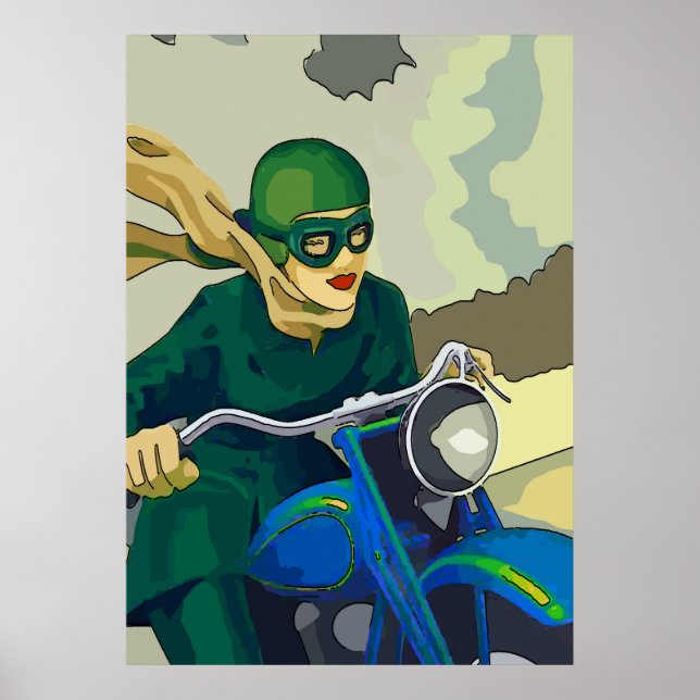 Scooter Girl, add text Poster (Front)