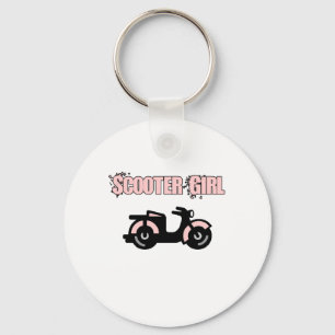 Scooter Girl Key Ring