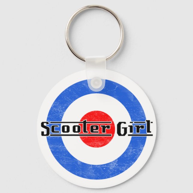 Scooter Girl Lambretta keychain (Front)