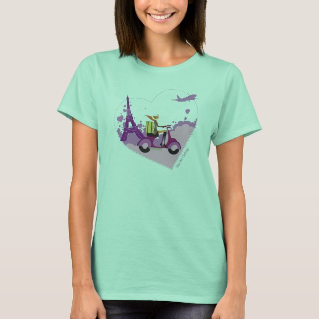 Scooter Girl T-Shirt (Front)