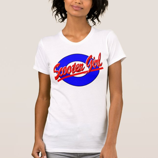Scooter Girl with Target T-Shirt (Front)
