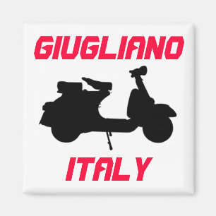 Scooter, Giugliano, Italy Magnet