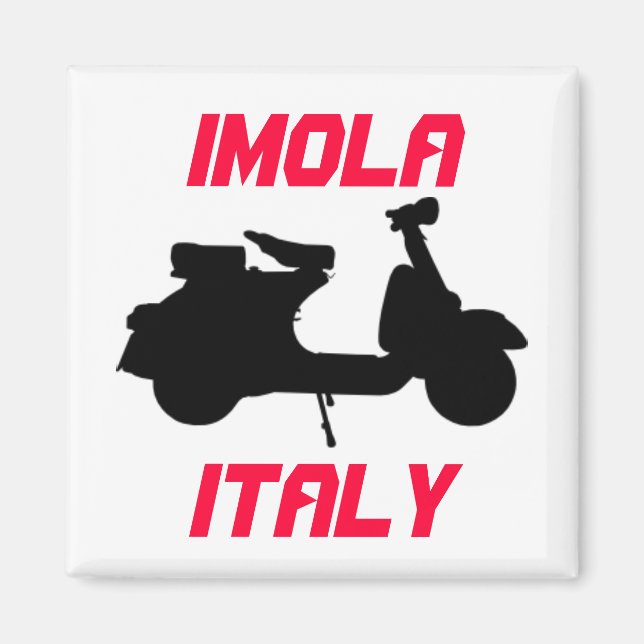 Scooter, Imola, Italy Magnet (Front)