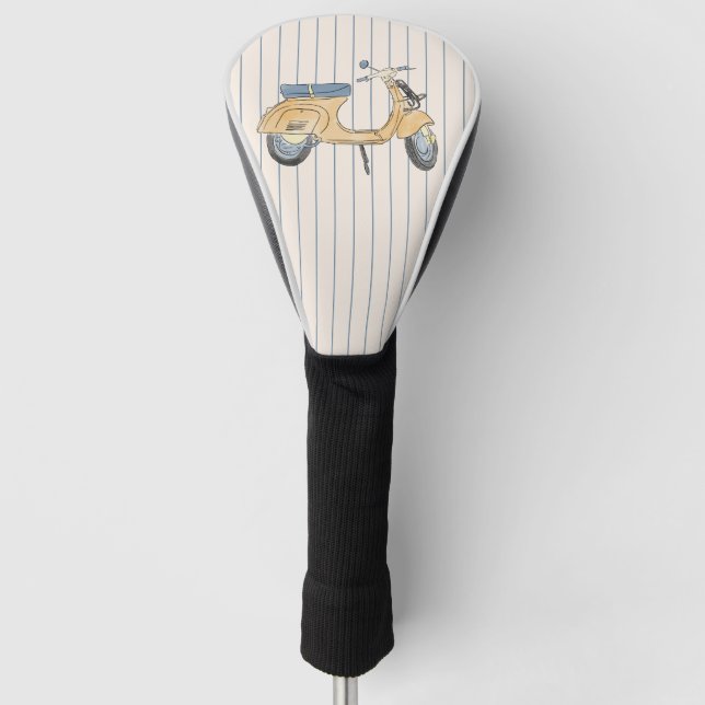 Scooter italy  golf head cover (Front)