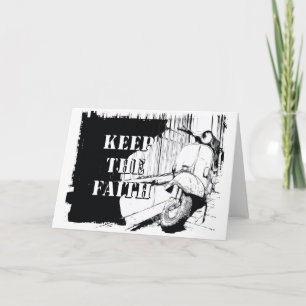 Scooter Keep the Faith Card
