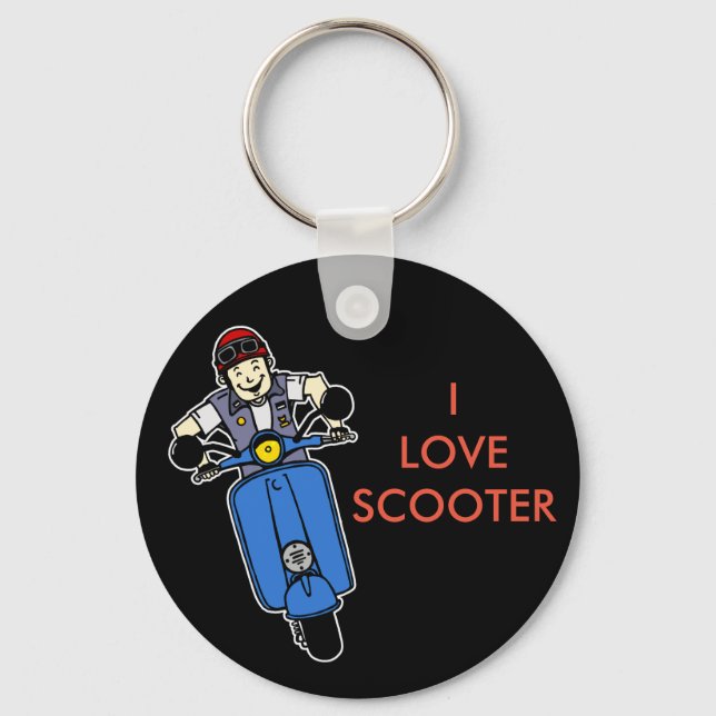 Scooter Key Ring (Front)