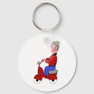 Scooter Key Ring