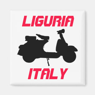 Scooter, Liguria, Italy Magnet
