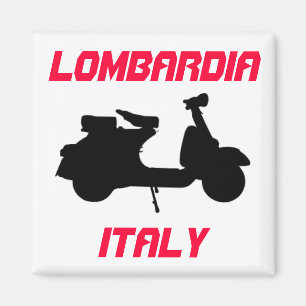 Scooter, Lombardia, Italy Magnet