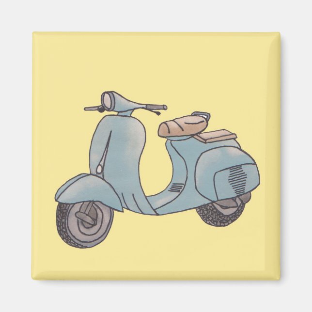 Scooter Magnet (Front)