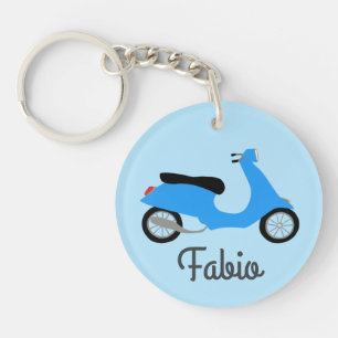 Scooter Moped Motorcycle CUSTOM  Key Ring