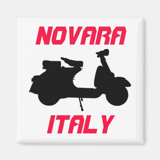 Scooter, Novara, Italy Magnet (Front)