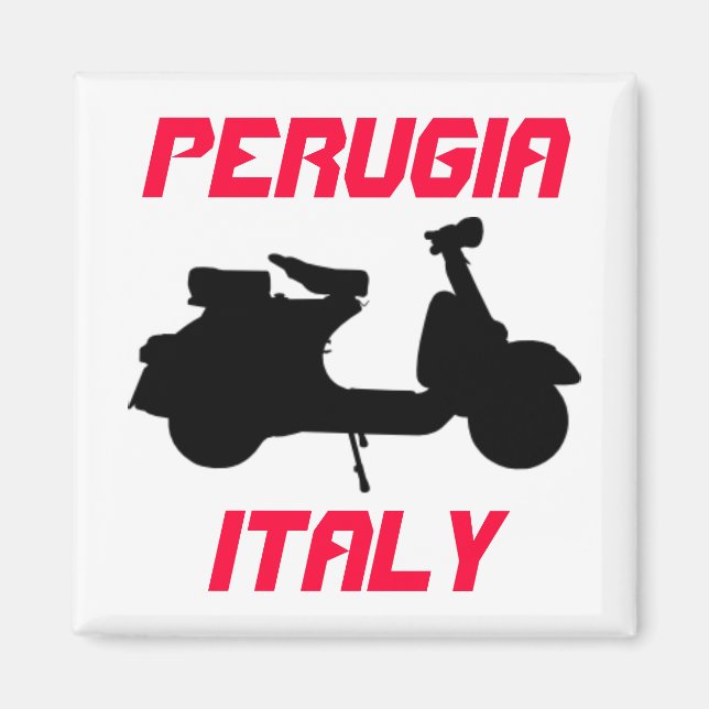 Scooter, Perugia, Italy Magnet (Front)
