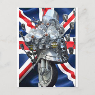 Scooter Postcard