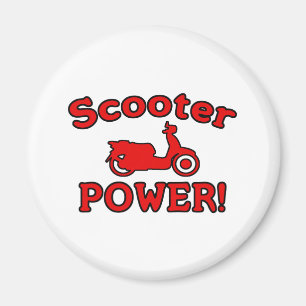 Scooter POWER! Magnet