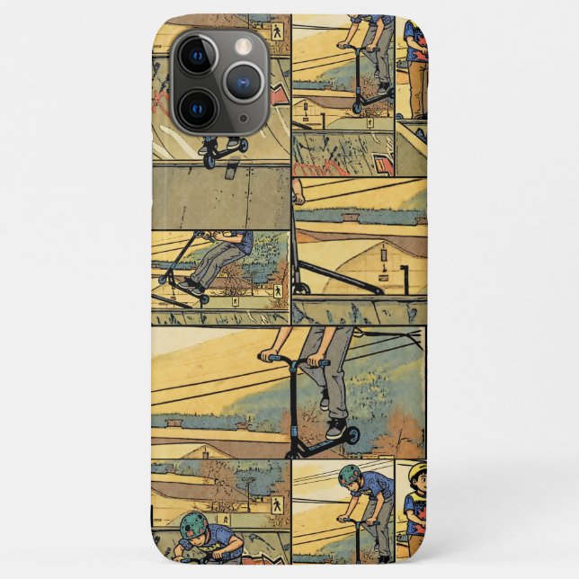 Scooter Practice - Scooter Rider Case-Mate iPhone Case (Back)
