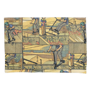 Scooter Practice - Scooter Rider Pillowcase