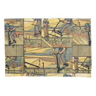 Scooter Practice - Scooter Rider Pillowcase