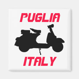 Scooter, Puglia, Italy Magnet