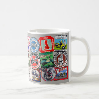 Scooter Rally Patches Coffee Mug