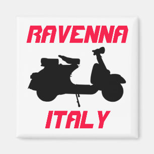 Scooter, Ravenna, Italy Magnet
