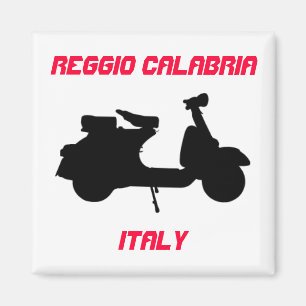 Scooter, Reggio Calabria, Italy Magnet