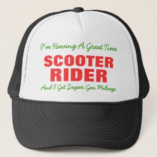 SCOOTER, RIDER, I'm Having A Great Time, And I ... Trucker Hat