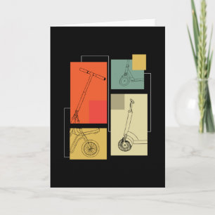 Scooter Scooter Scooter Electric Card