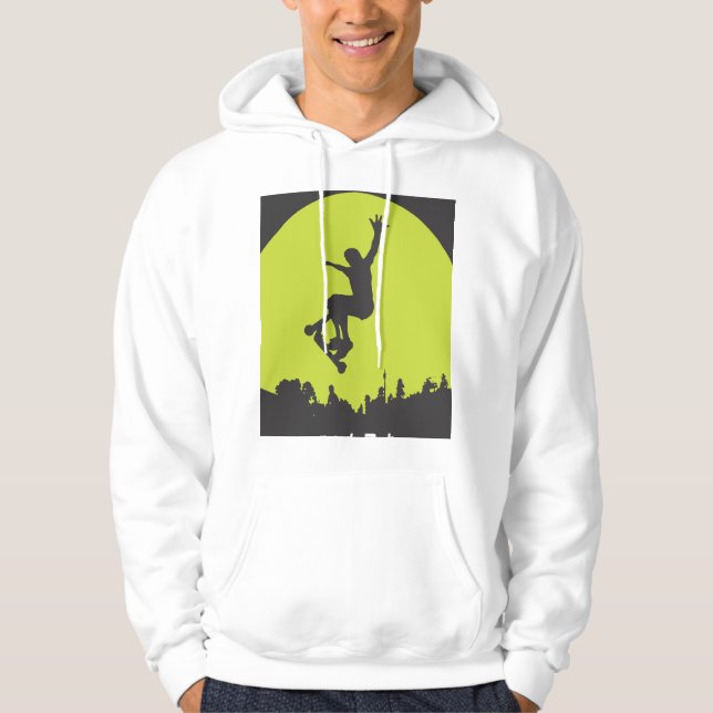scooter_scum_poster hoodie (Front)