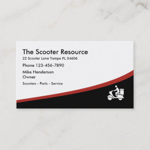 Scooter Store Business Cards