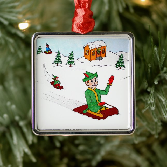 Scooter the Elf Ornament (Tree)