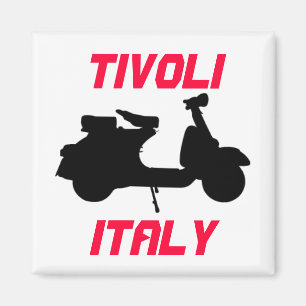 Scooter, Tivoli, Italy Magnet