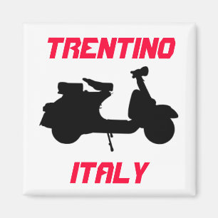 Scooter, Trentino, Italy Trento Italia Magnet