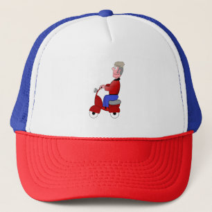 Scooter Trucker Hat