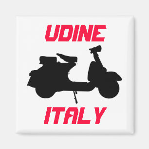Scooter, Udine, Italy Magnet