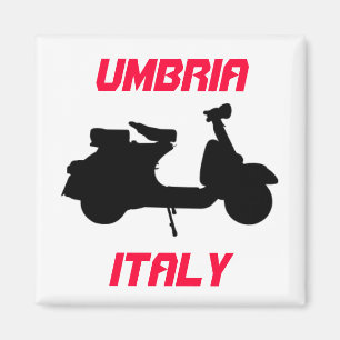 Scooter, Umbria, Central Italy Italia Magnet