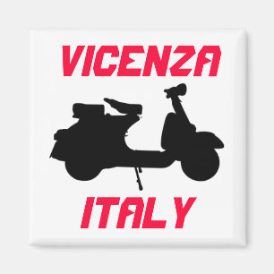 Scooter, Vicenza, Italy Magnet