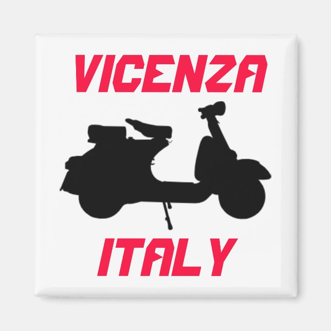 Scooter, Vicenza, Italy Magnet (Front)