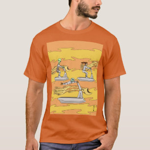 Scootering With the Wind Riders T-Shirt
