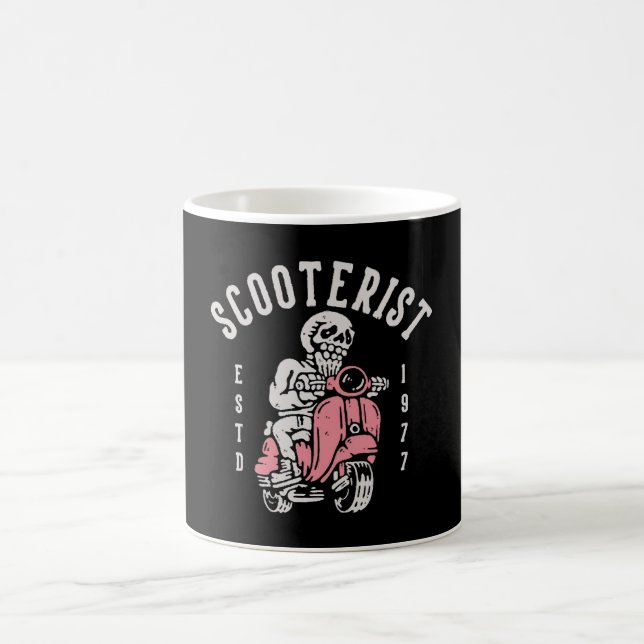 scooterist your tagline here coffee mug (Center)
