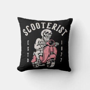 scooterist your tagline here cushion