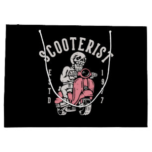 scooterist your tagline here large gift bag
