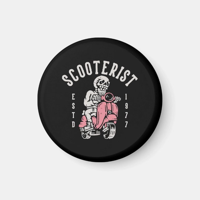 scooterist your tagline here magnet (Front)