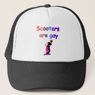 Scooters are gay trucker hat