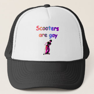 Scooters are gay trucker hat