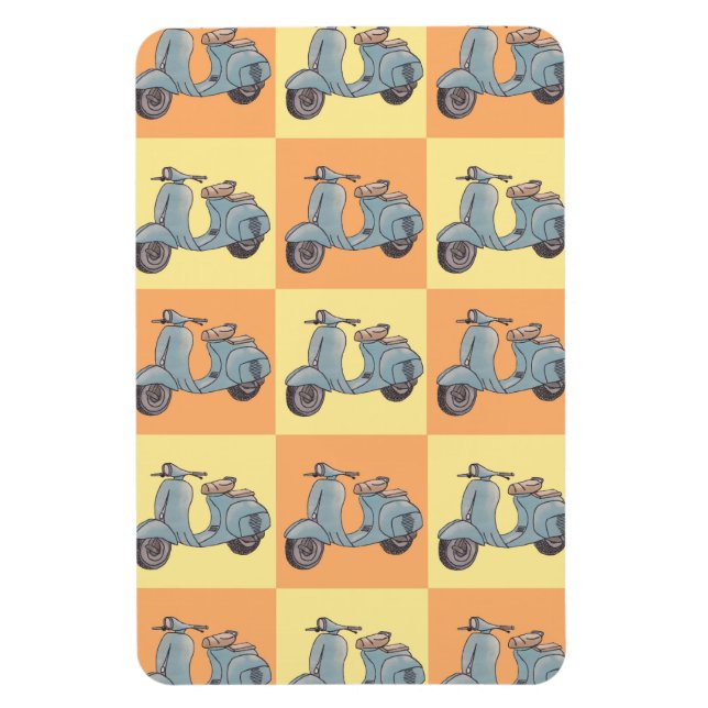 Scooters Flexi Magnet (Vertical)