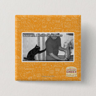 Scooz me, I believe that's mine 15 Cm Square Badge